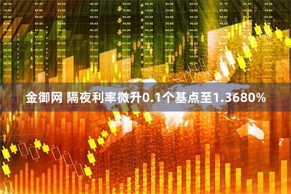 金御网 隔夜利率微升0.1个基点至1.3680%