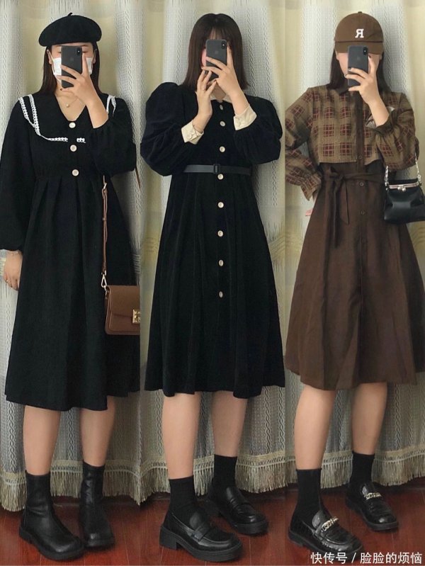 火山策略 130斤微胖女生｜秋冬显瘦连衣裙合集来啦!