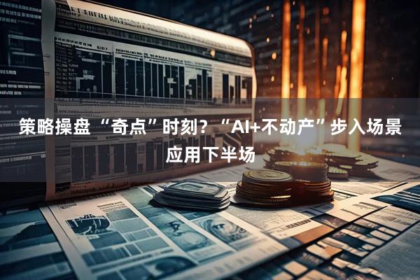 策略操盘 “奇点”时刻？“AI+不动产”步入场景应用下半场